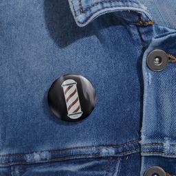 La Barberia Black Wrapper Custom Pin Buttons - 143452680018319346_2048